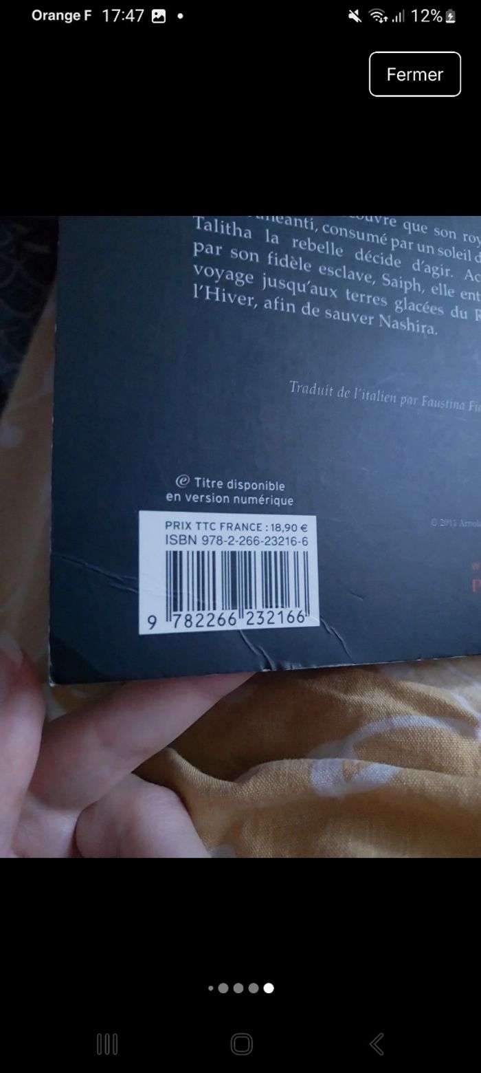 Roman Les Royaumes de Nashira tome 1 Licia Troisi - photo numéro 6