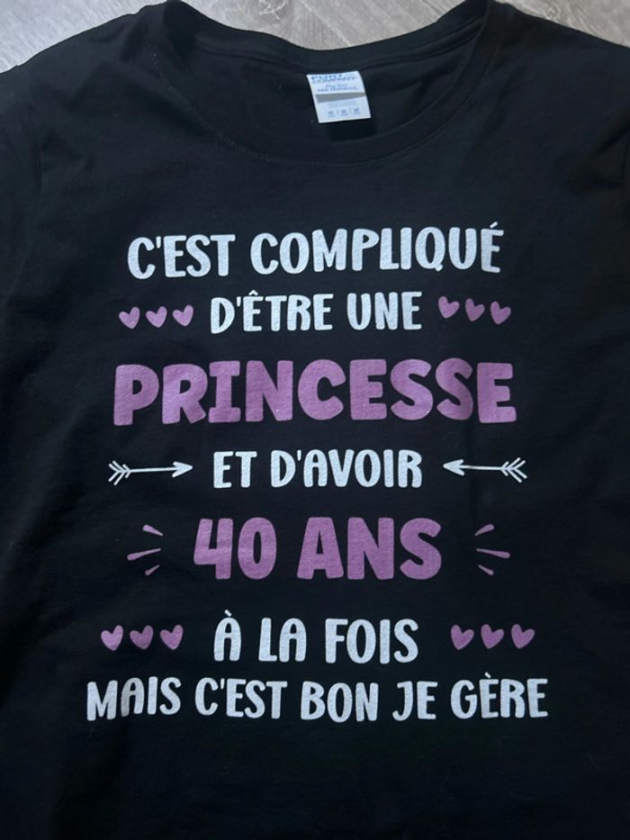 T shirt anniversaire - photo numéro 3