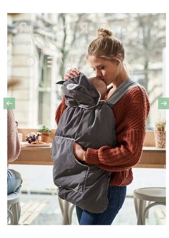 Protege porte bébé doudoune Vertbaudet