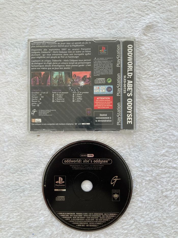 Demo PS1 Oddworld - photo numéro 2