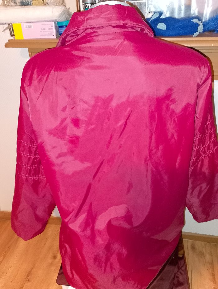 manteau bordeu t46-48 - photo numéro 2