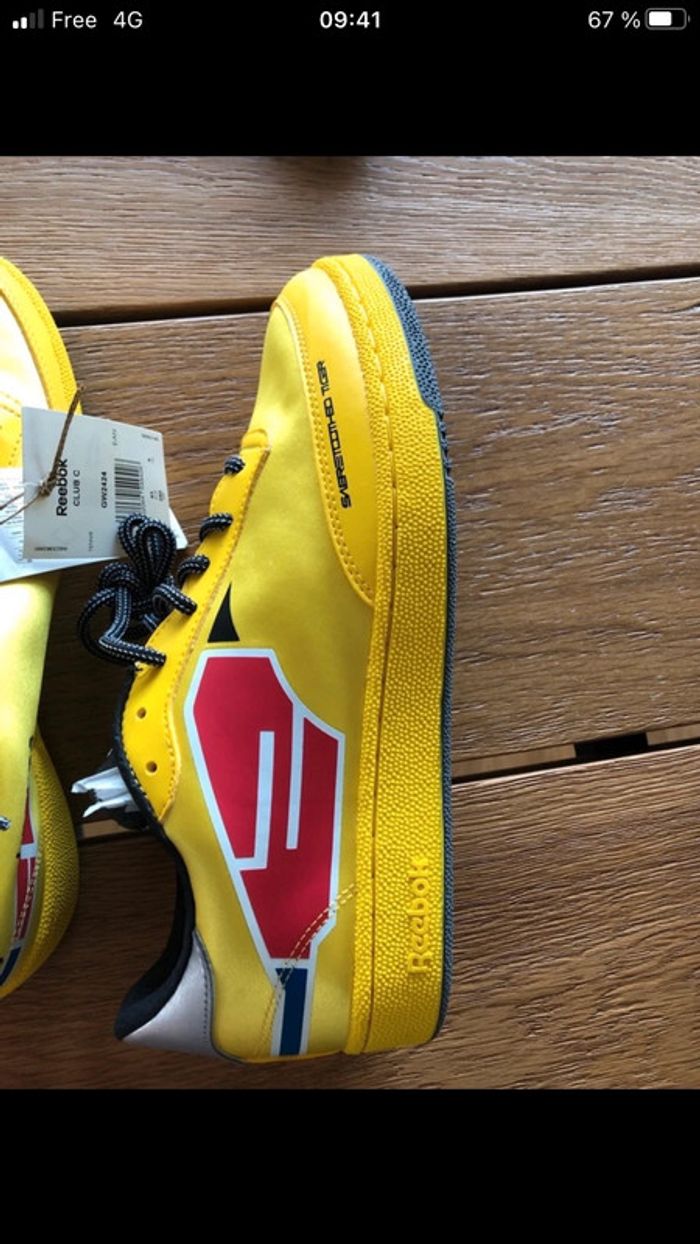 Reebok c power rangers edition limitée - photo numéro 5