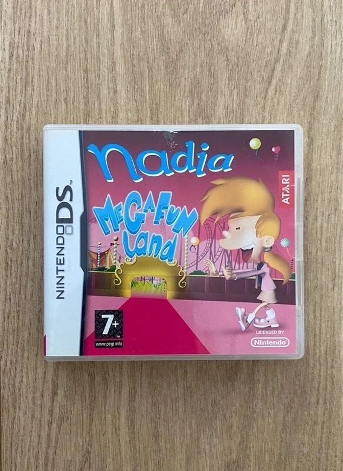 Boîte de jeu DS Nadia Megafun land