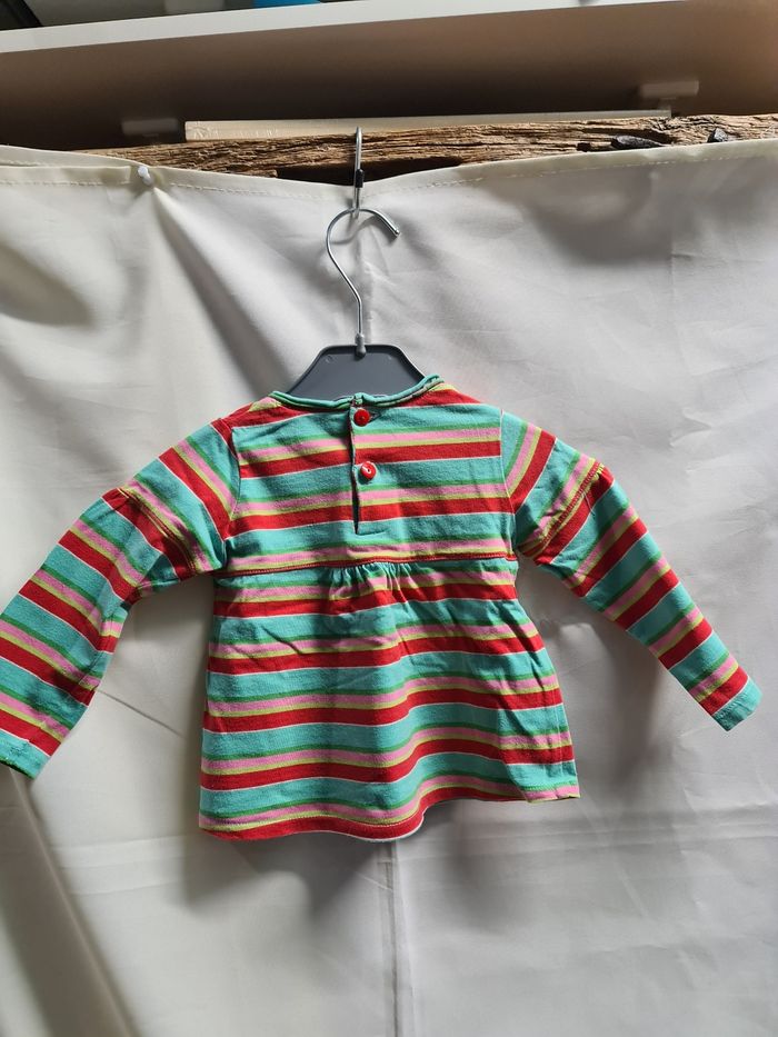 Haut fille rayé couleurs vives - photo numéro 2