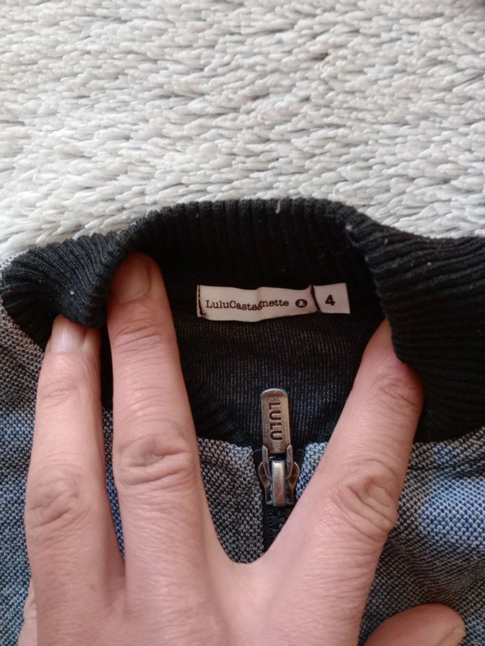 Gilet et chemisette 4 ans #lot de 2 c76 - photo numéro 3