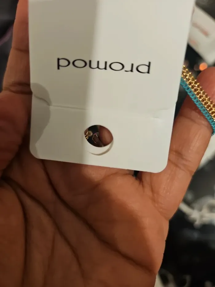 Collier promod fantaisie doré - photo numéro 3