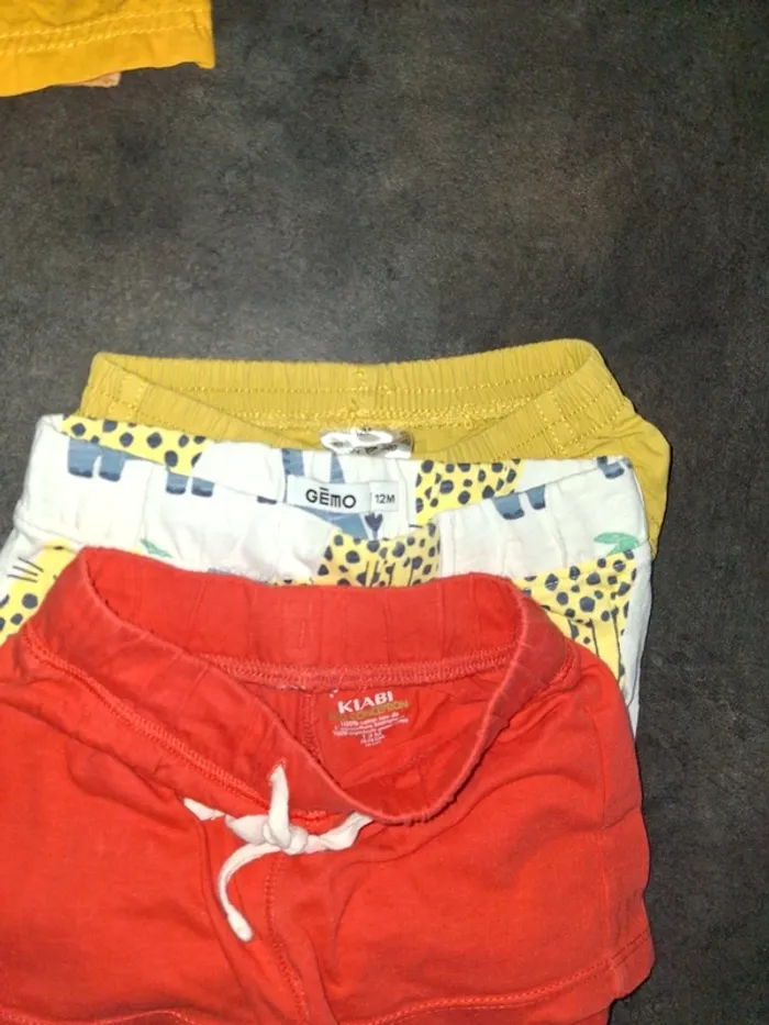 Lot de 5 shorts 12 mois - photo numéro 10