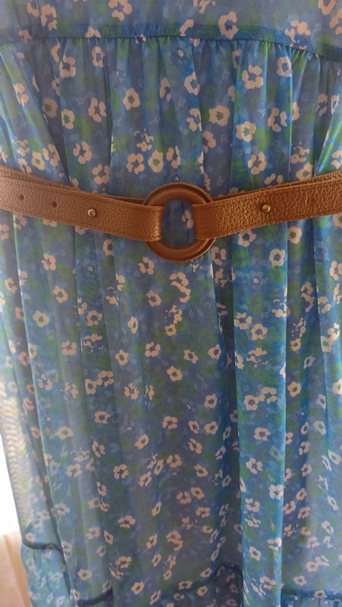 Ceinture 1un2deux3trois marron en cuir  80cm - photo numéro 5