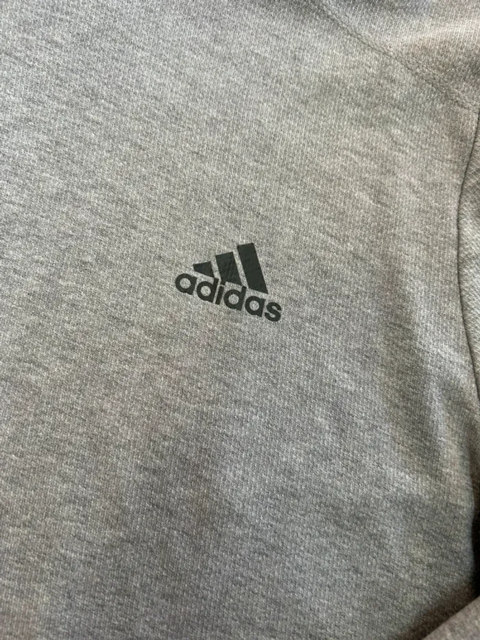 Pull zip sweat zip adidas homme taille 40 L - photo numéro 2