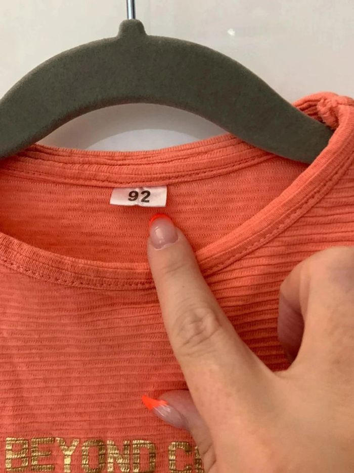 Pull corail Zeeman 👧🏼 24 mois (92 cm) - photo numéro 3