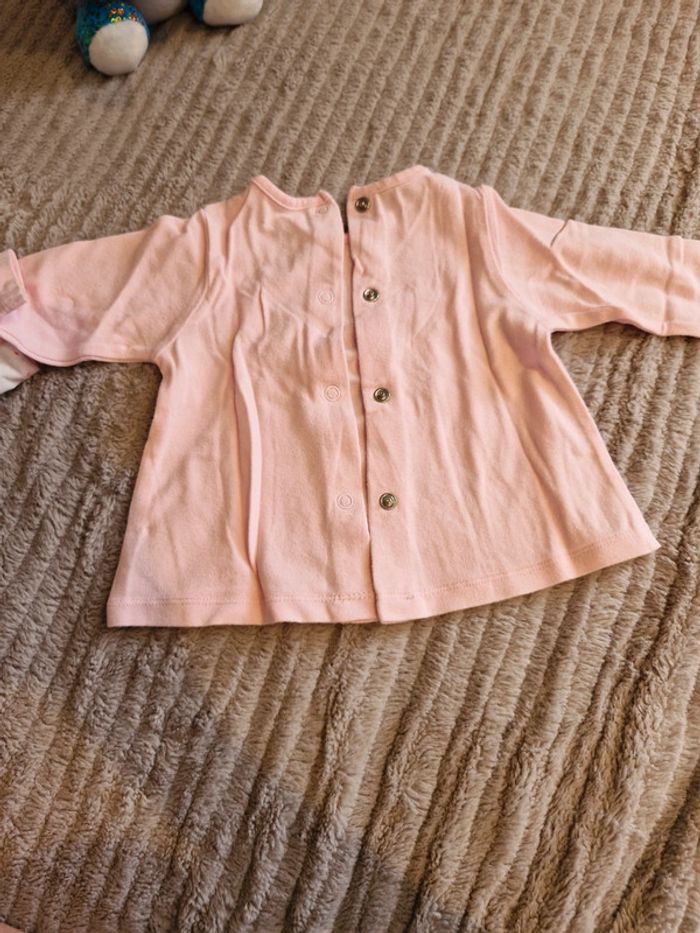 Ensemble pantalon et t-shirt fille 3 mois Sucre D'orge - photo numéro 7