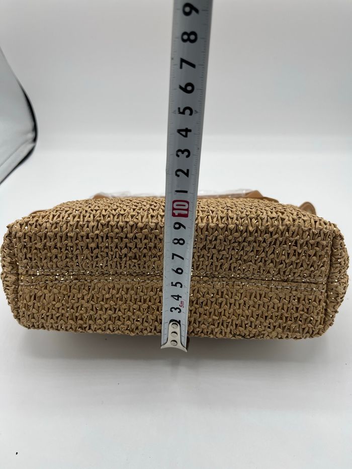 Sac à main bandoulière paille - photo numéro 7