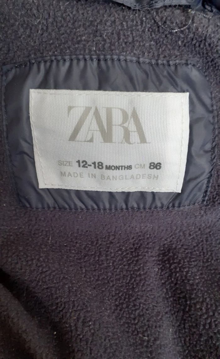 Superbe doudoune noire. 12/18 Mois. Zara. - photo numéro 6