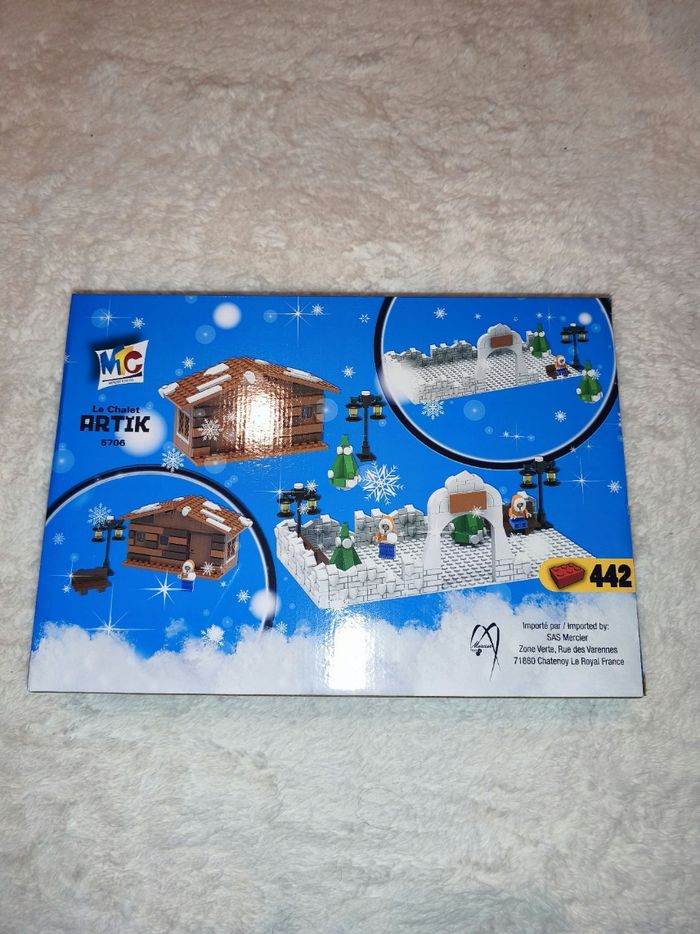 Jeu de construction chalet montagne - photo numéro 3