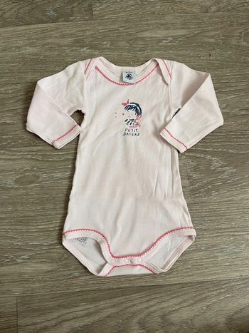 Body manches longues fille 9 mois