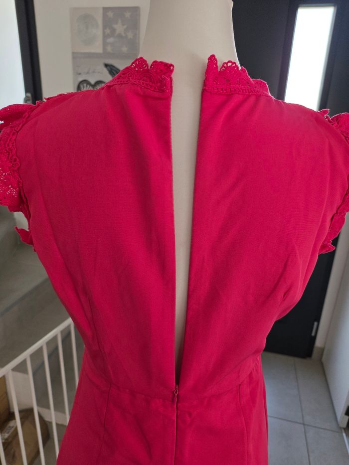 Robe femme rose fuschia taille L - photo numéro 5