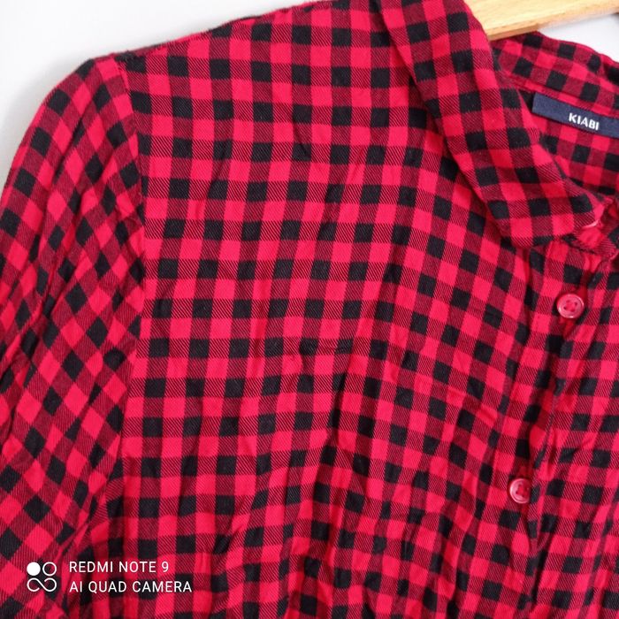 Robe rouge à carreaux t44 - photo numéro 6