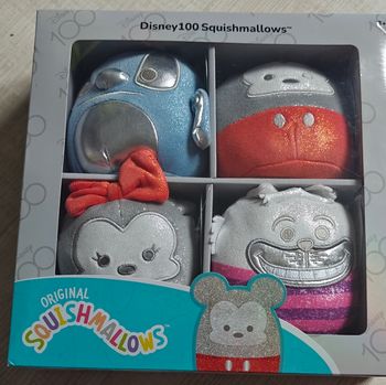 Coffret squishmallows 100 ans Disney 