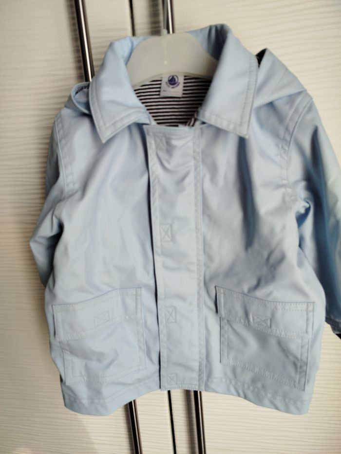 Ciré bleu clair garçon petit bateau 12 mois - photo numéro 4