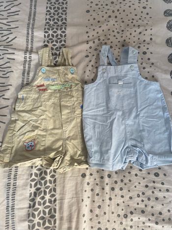 Lot salopette 3 mois