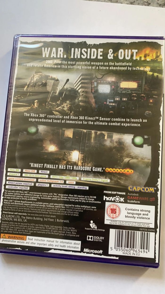 Steel battalion Xbox 360 - photo numéro 2