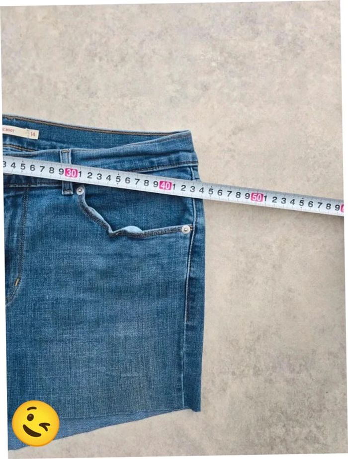 Short Levi's W32 FR42 Bleu Femme Women #SHO15b - photo numéro 4