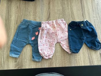 Lot pantalon 3 mois