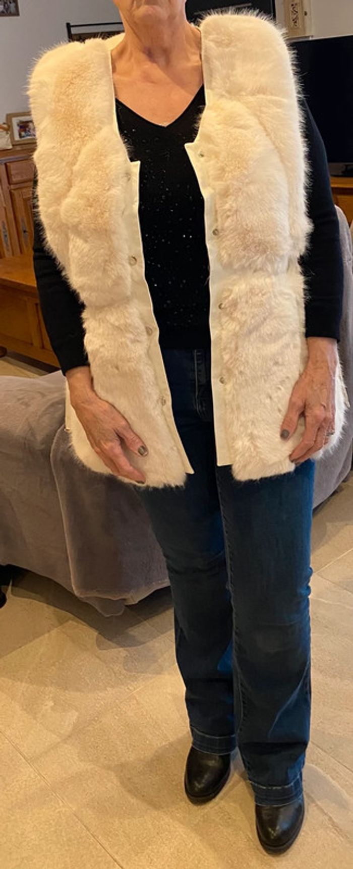 Manteau sans manches neuf - photo numéro 2
