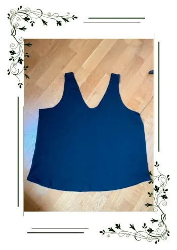 Débardeur noir asos taille 46