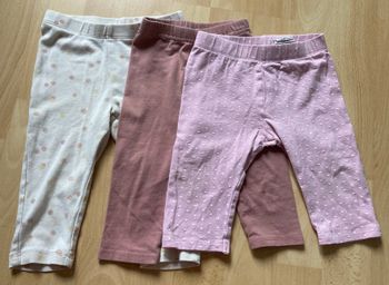 lot 3 leggings taille 12 mois