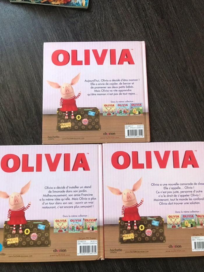 Lot 3 livres collection Olivia - photo numéro 5