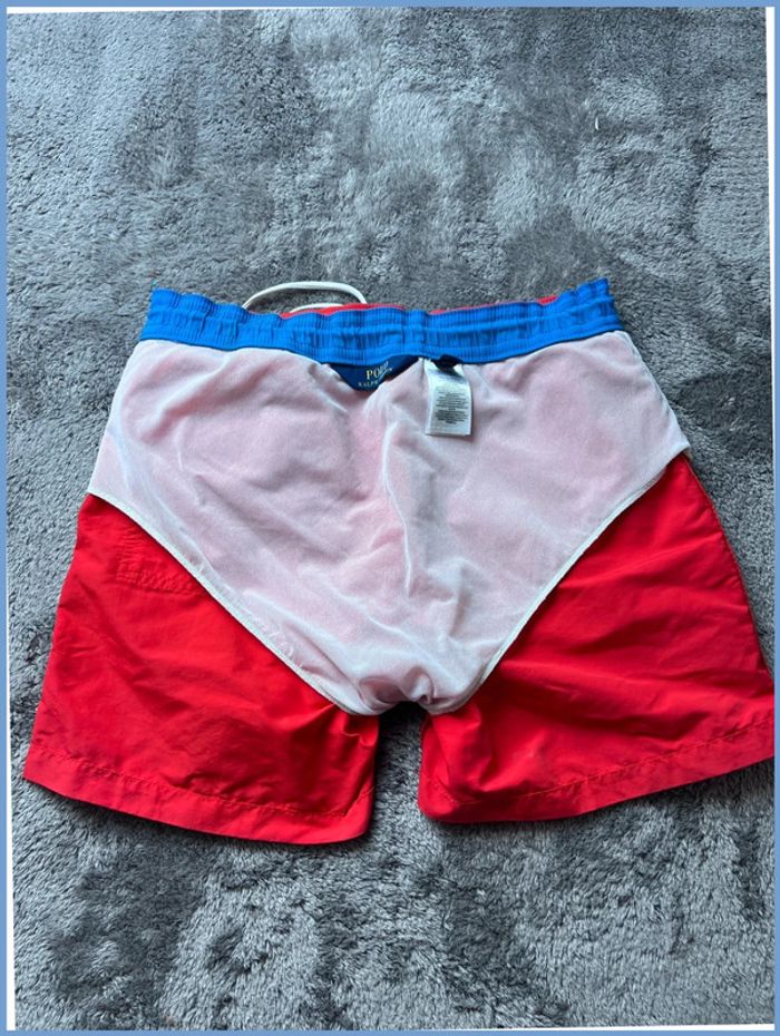 Short de bain Ralph Lauren rouge – Taille XS - photo numéro 14