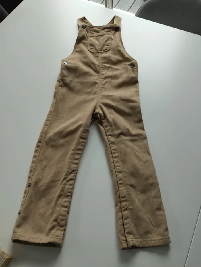Salopette beige