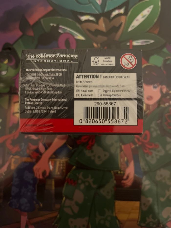 Bundle 6 Boosters Pokémon Fable nébuleuse EV6.5 - photo numéro 6