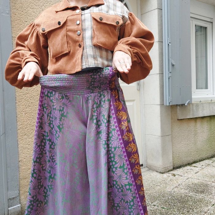 Magnifique pantalon soie - photo numéro 6
