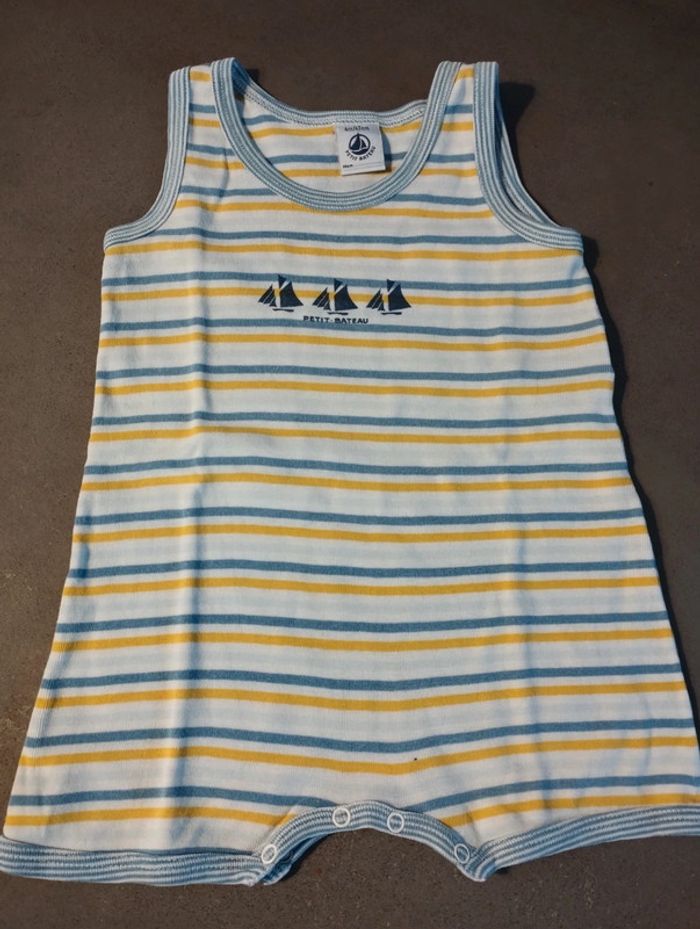 Barboteuse 6 mois Petit bateau