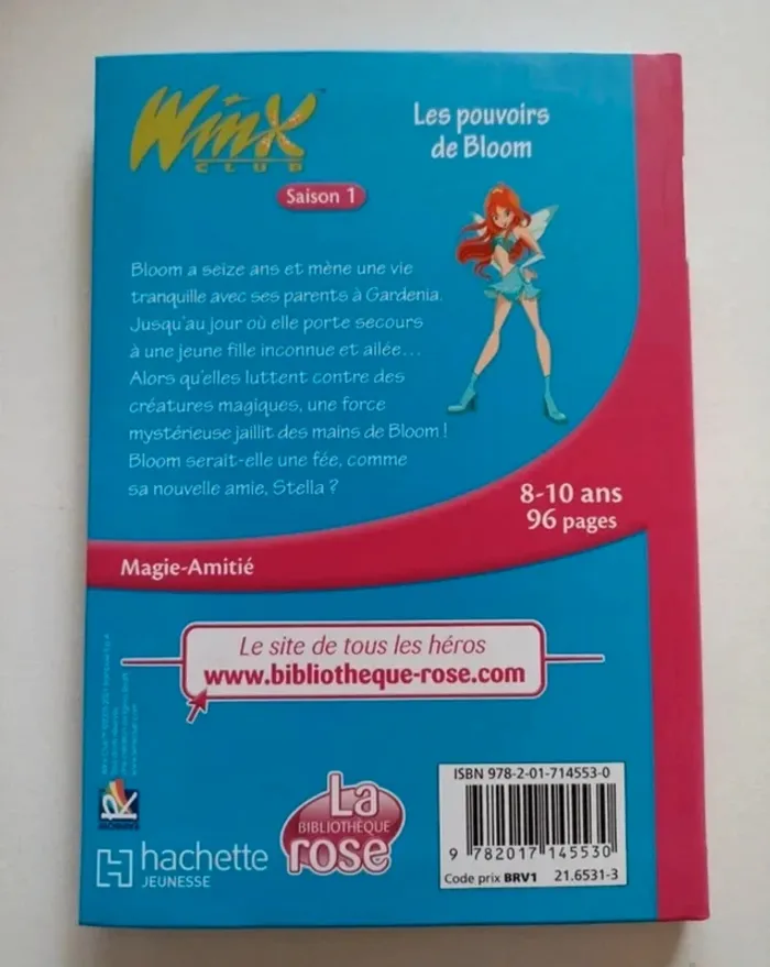 Livre Winx Club No 1 - photo numéro 2
