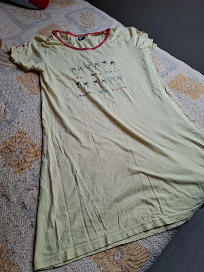 Jolie chemise de nuit femme 100%coton