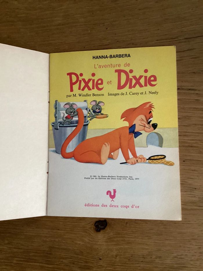 Livre « l’aventure de Pixie et Dixie » - photo numéro 3