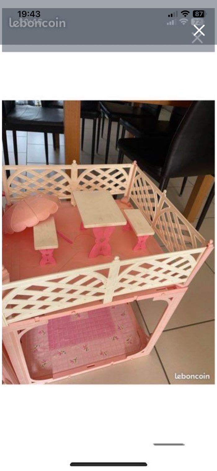 Maison barbie 3en1 vintage - photo numéro 6