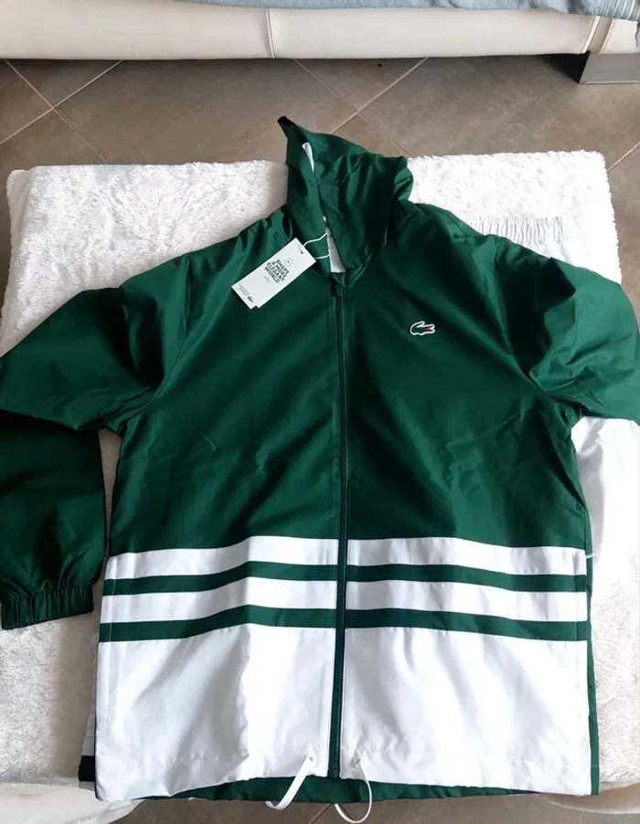 Ensemble Lacoste Vert Taille L - photo numéro 2