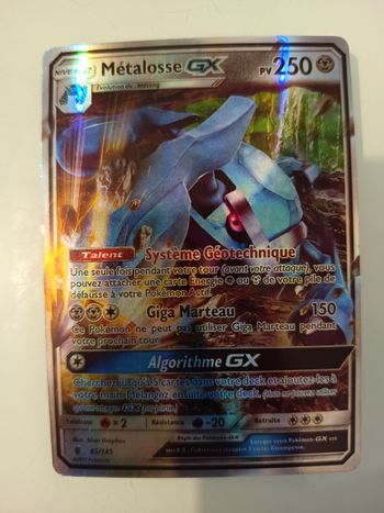 Carte pokémon métalosse