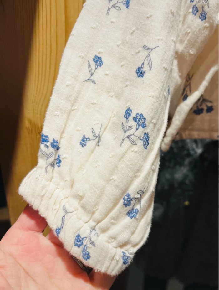 Chemisier fille Monoprix en Gaz de coton Taille 5 ans