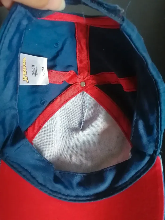Casquette spiderman - photo numéro 2