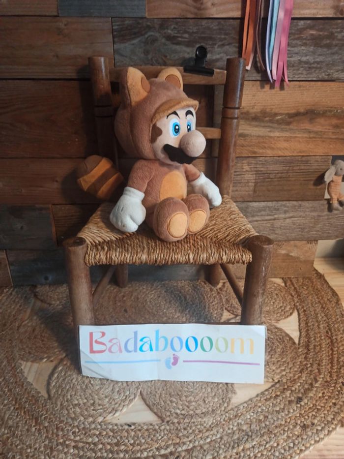 Peluche Super Mario raton laveur tbe