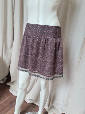 Mini-jupe bohème 38
