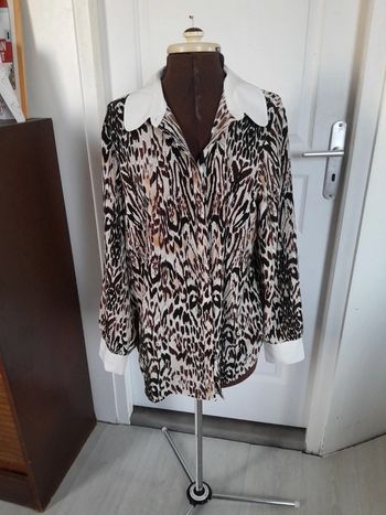 Chemisier leopard laura kent
