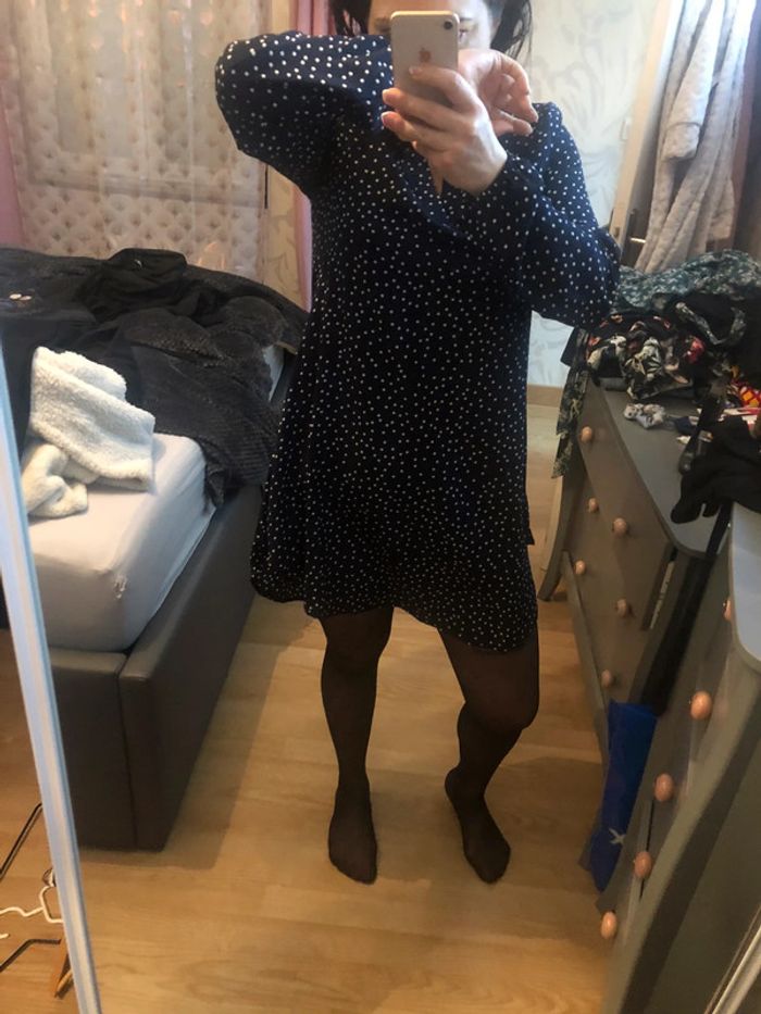 Robe a pois taille m - photo numéro 2