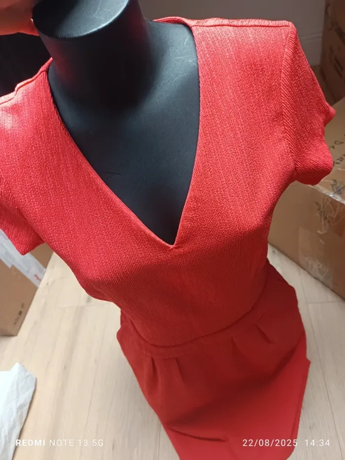 Magnifique robe rose Promod taille l - photo numéro 2