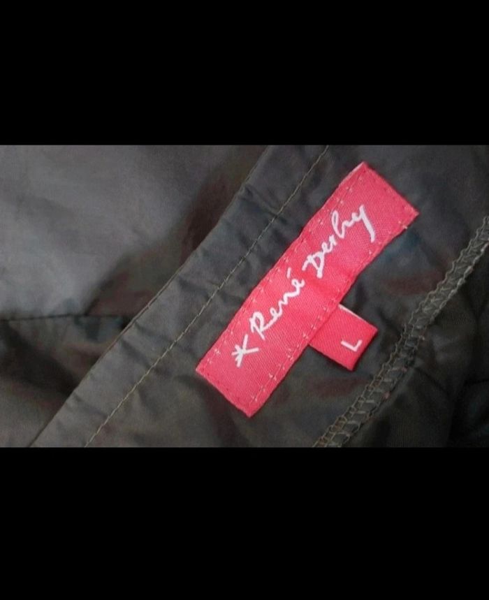 Jupe longue marron avec détails brodés taille 40 - photo numéro 6